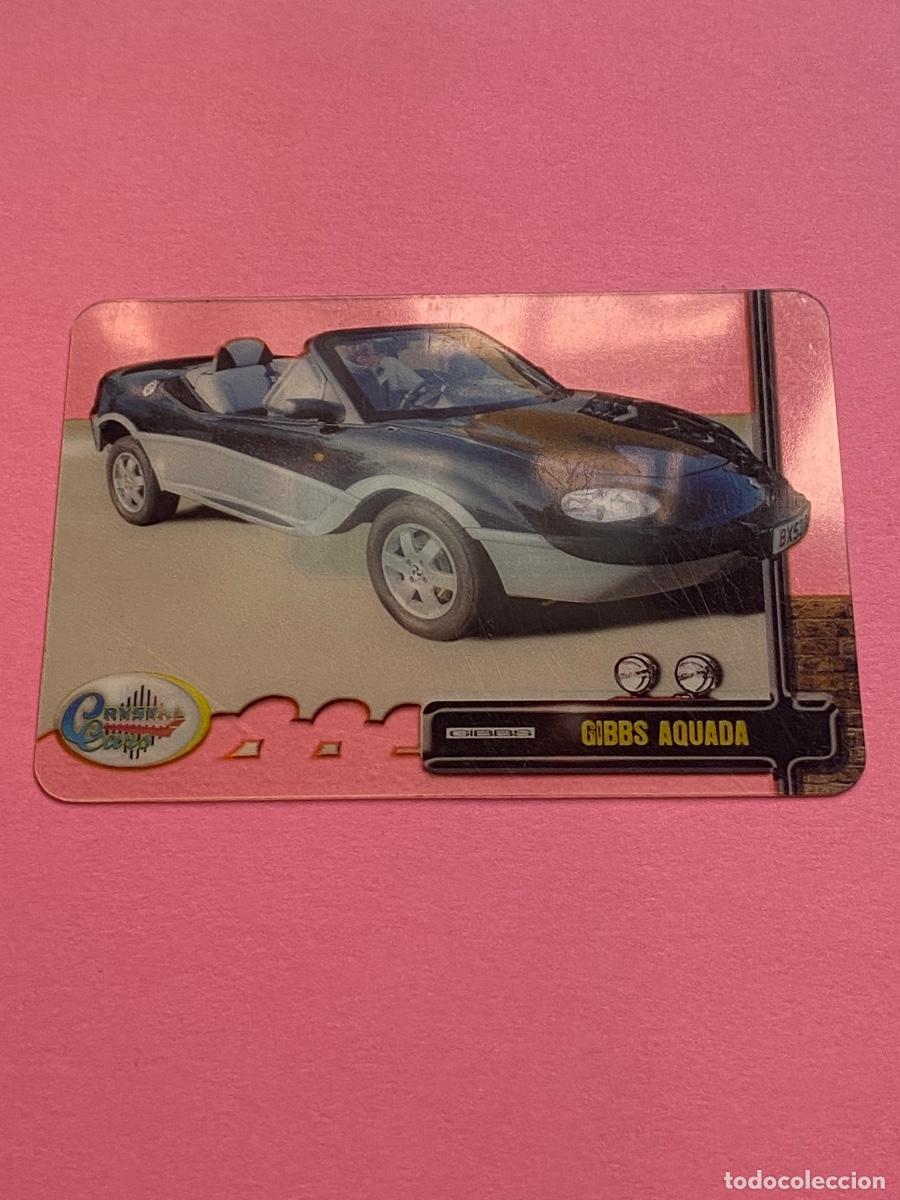 Trading cards: Cromo colecci&oacute;n Dream Cars Gibbs Aquada N 162