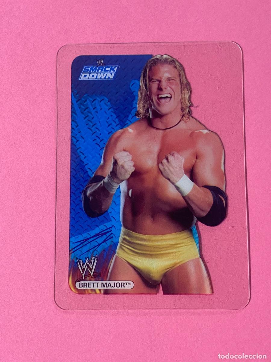Trading cards: Cromo colecci&oacute;n WWE Pressing catch n&uacute;mero 81