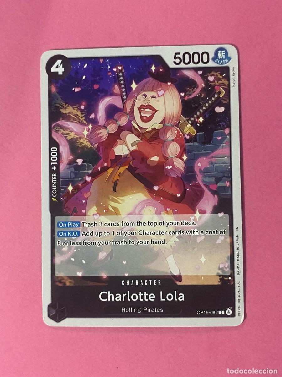 Trading cards: Carta Nezumi OP15-082 Charlotte Lola