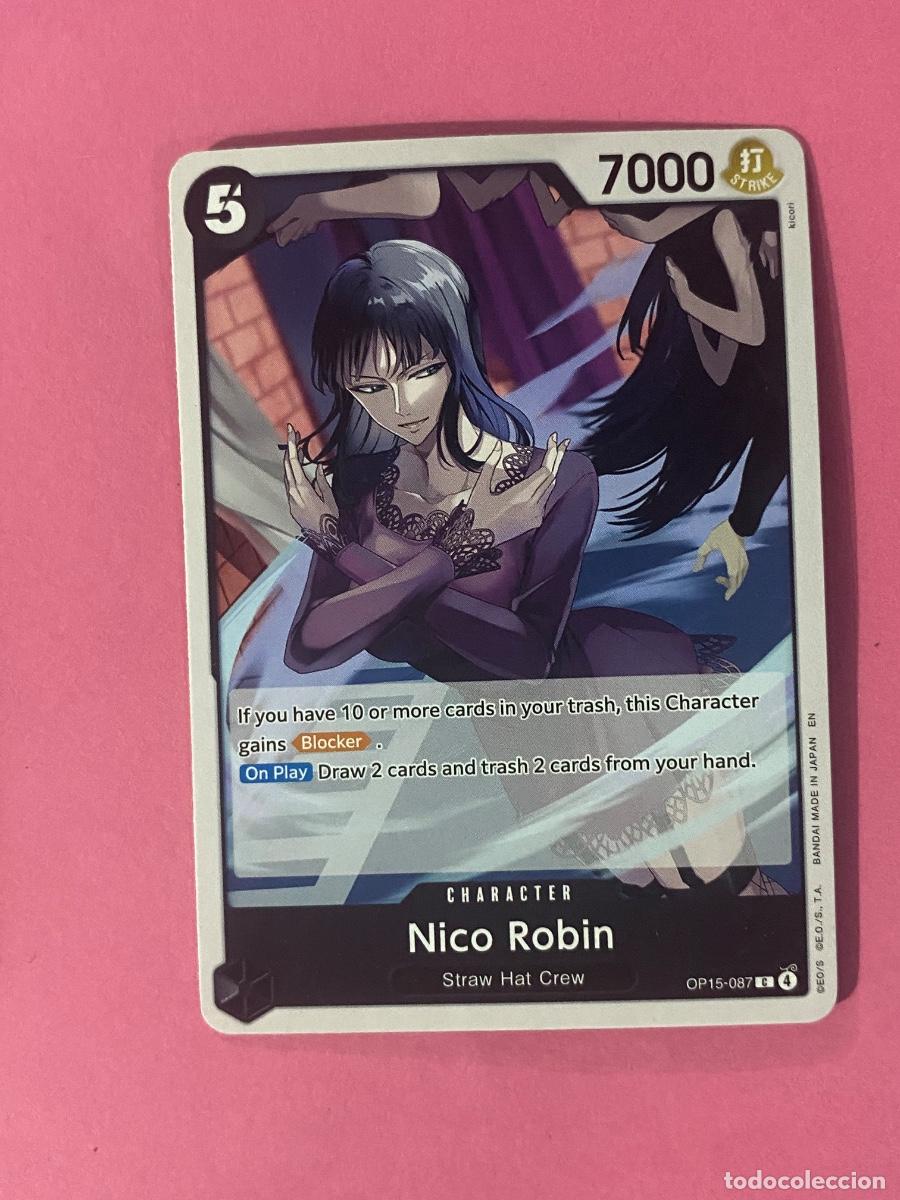 Trading cards: Carta Nezumi OP15-087 Nico Robin