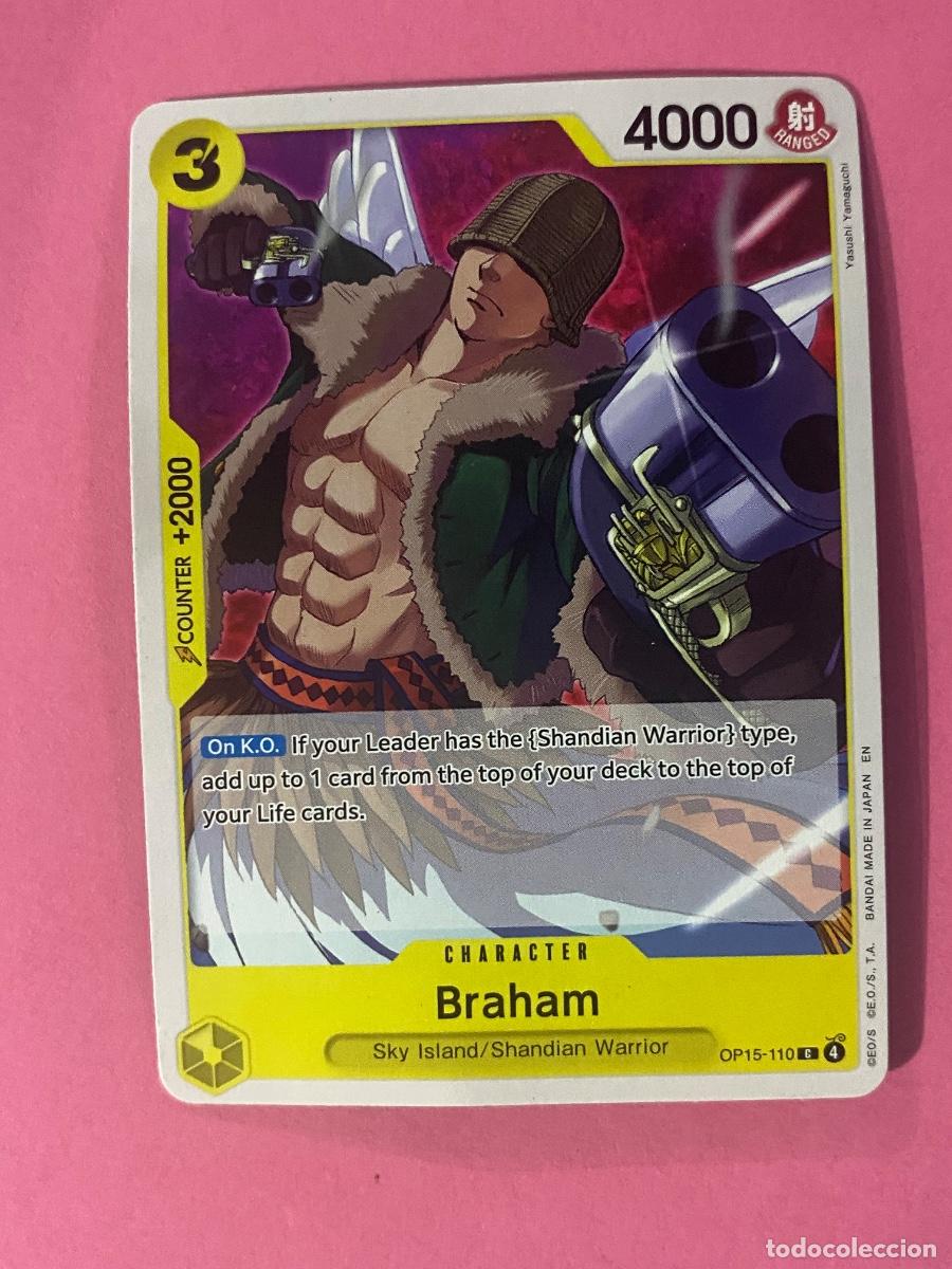 Trading cards: Carta Nezumi OP15-110 Braham