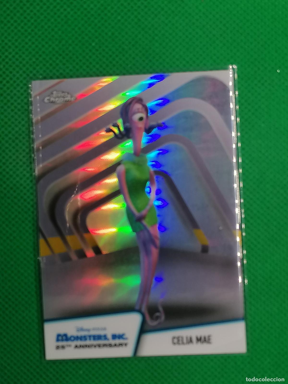 Trading cards: MI-6 CELIA MAE MONSTERS PIXAR ⚽ TOPPS CHROME DISNEY 2026 ⚽
