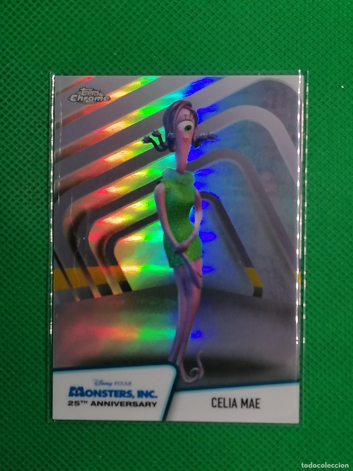 Trading cards: MI-6 CELIA MAE MONSTERS PIXAR ⚽ TOPPS CHROME DISNEY 2026 ⚽