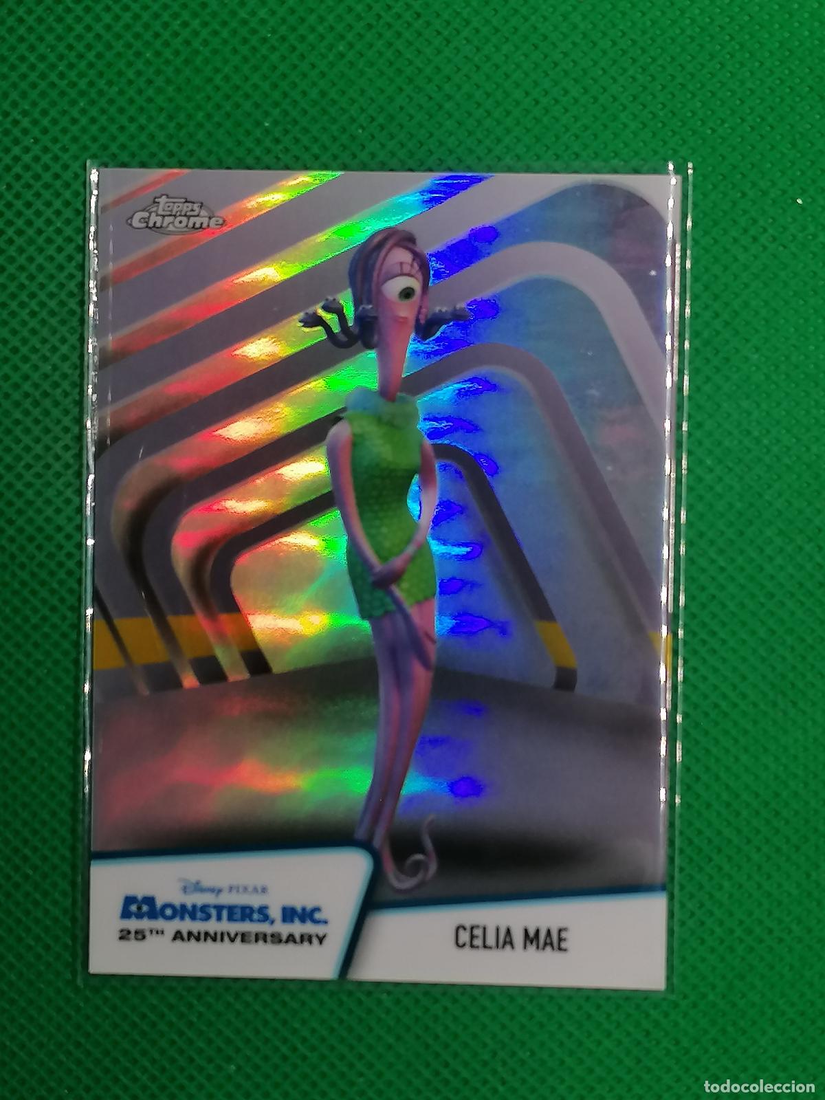 Cartes &agrave; &Eacute;changer: MI-6 CELIA MAE MONSTERS PIXAR ⚽ TOPPS CHROME DISNEY 2026 ⚽