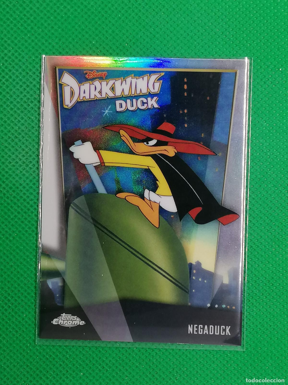 Trading cards: DD-10 DARKWING DUCK NEGADUCK ⚽ TOPPS CHROME DISNEY 2026 ⚽