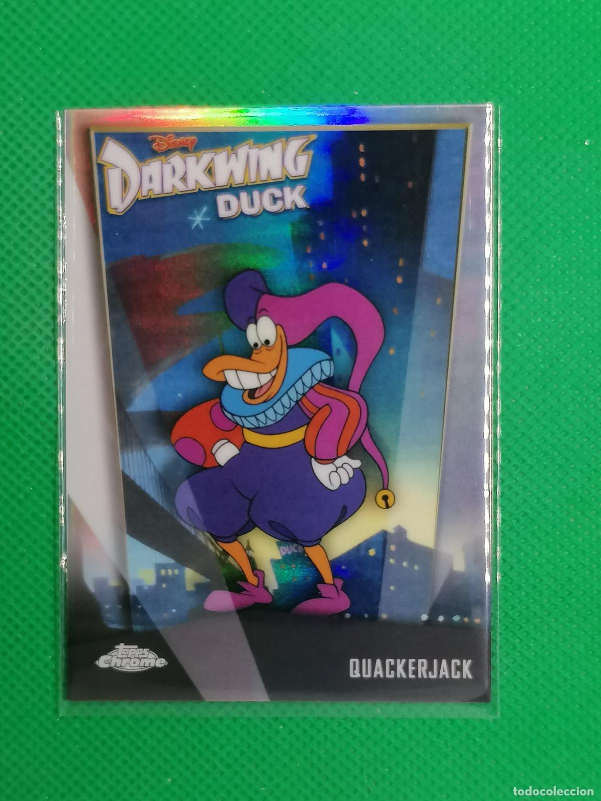 Trading cards: DD-9 QUACKERJACK DARKWING DUCK ⚽ TOPPS CHROME DISNEY 2026 ⚽