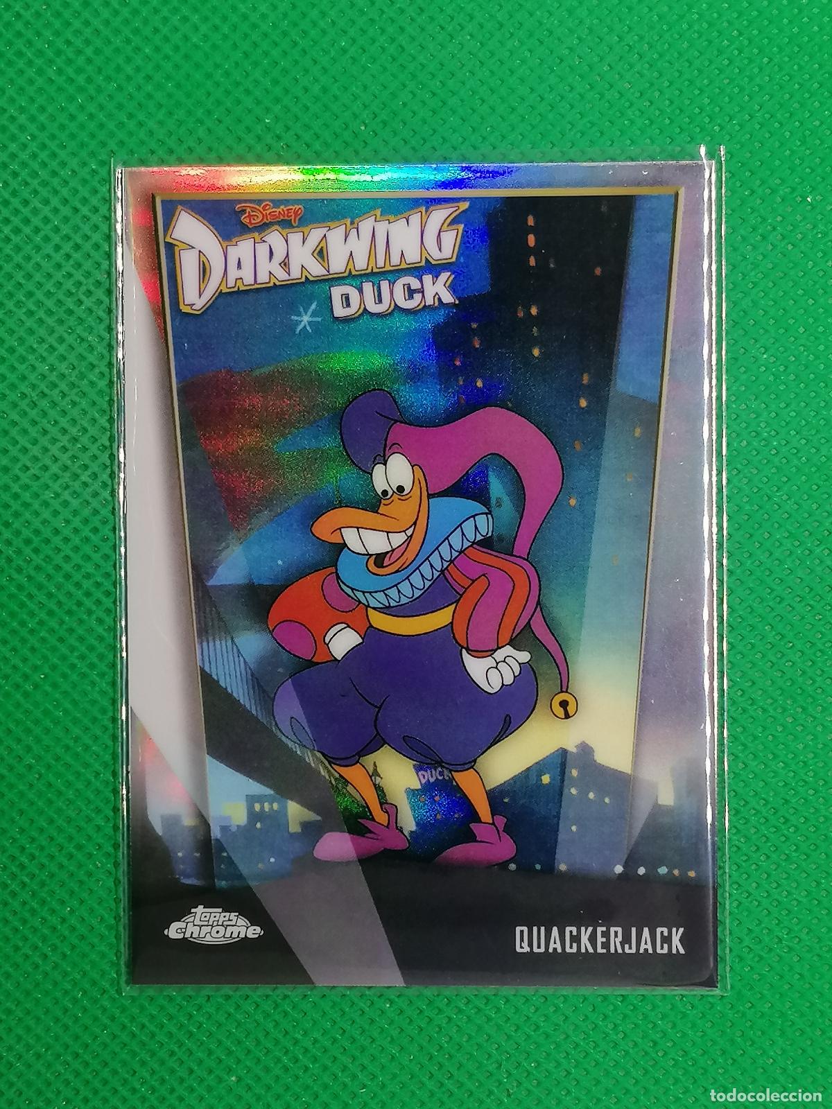 Trading cards: DD-9 QUACKERJACK DARKWING DUCK ⚽ TOPPS CHROME DISNEY 2026 ⚽