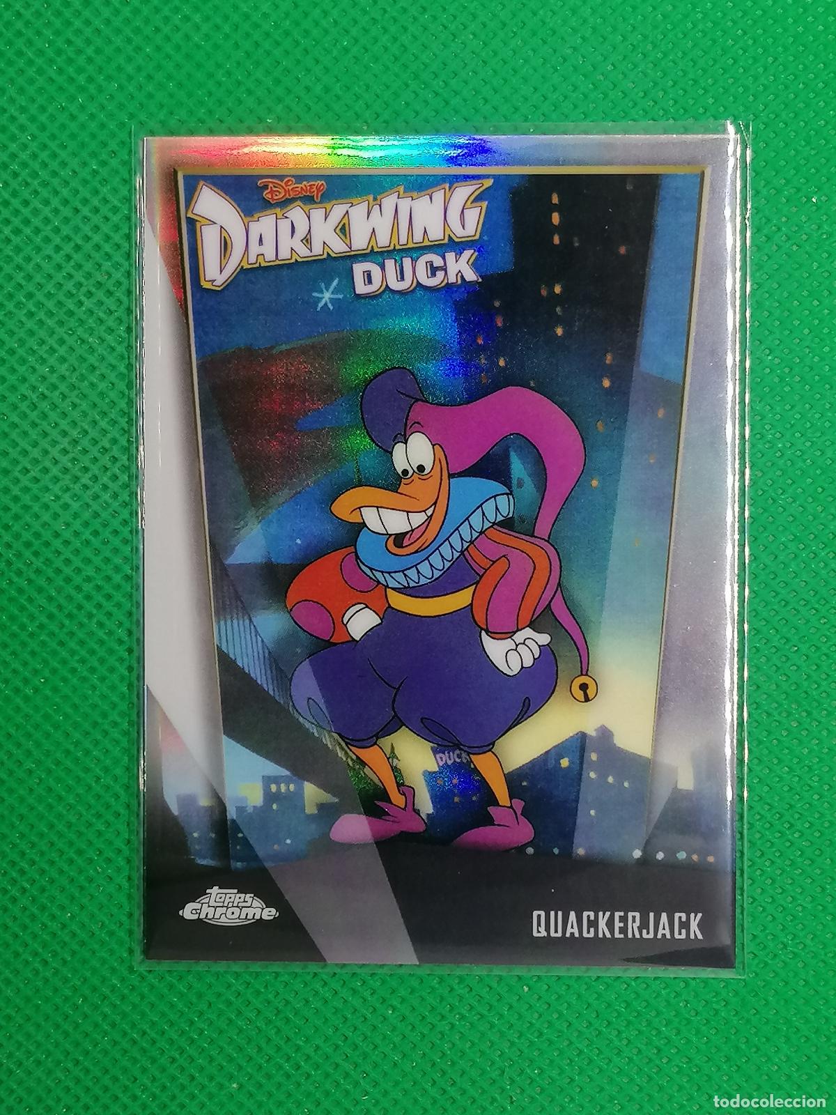 Trading cards: DD-9 QUACKERJACK DARKWING DUCK ⚽ TOPPS CHROME DISNEY 2026 ⚽