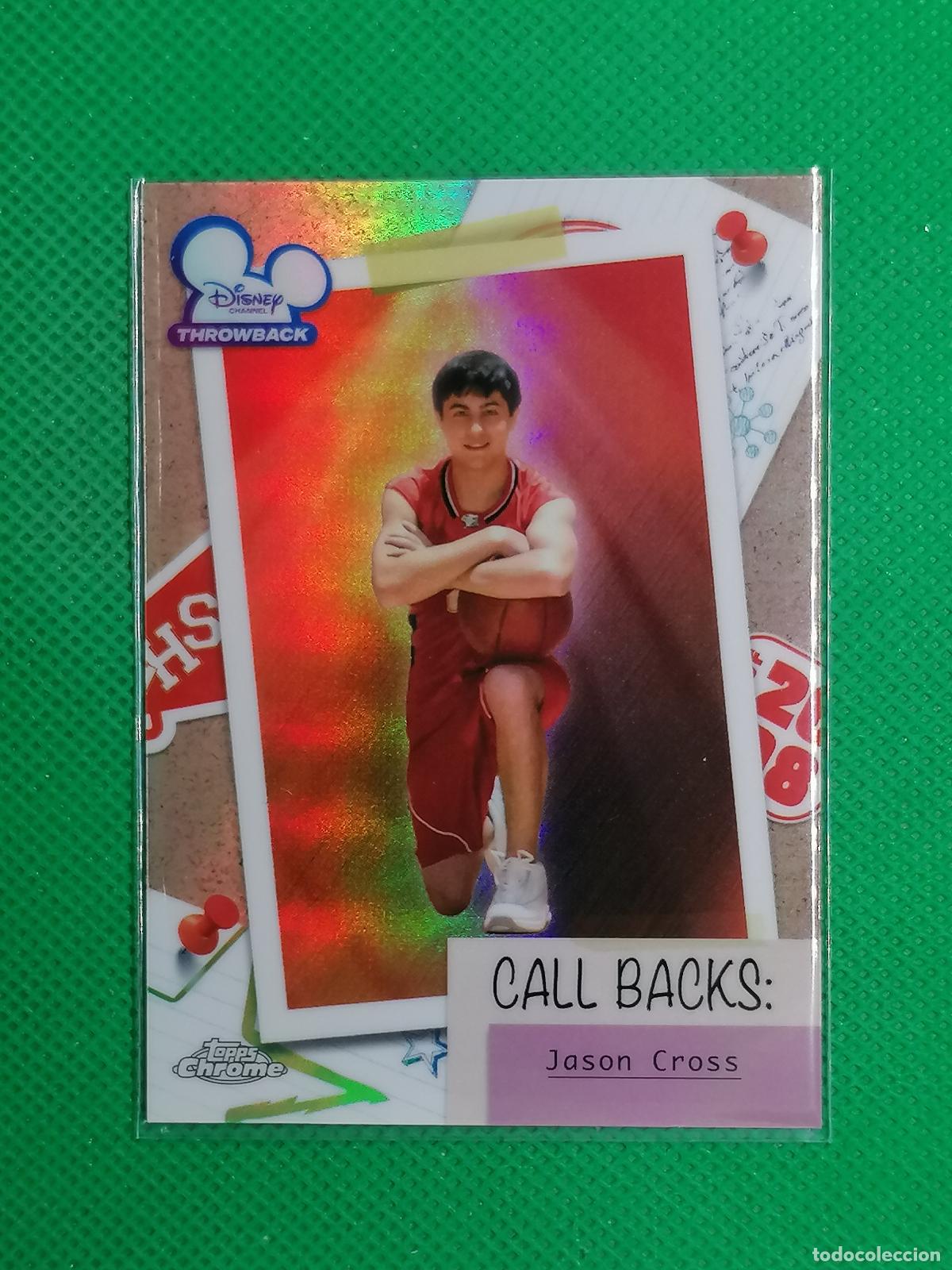 Trading cards: HSM-11 JASON CROSS DISNEY CHANNEL ⚽ TOPPS CHROME DISNEY 2026 ⚽