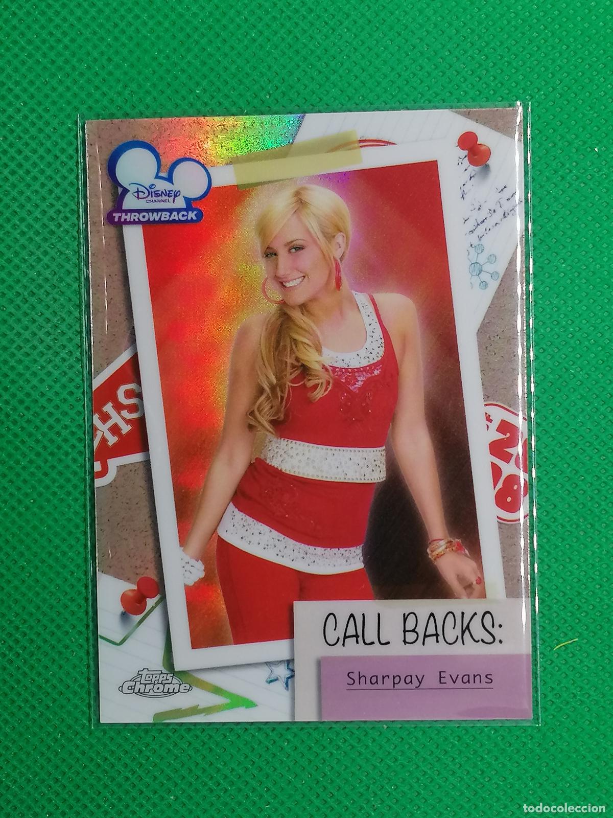 Trading cards: HSM-3 SHARPAY EVANS DISNEY CHANNEL ⚽ TOPPS CHROME DISNEY 2026 ⚽