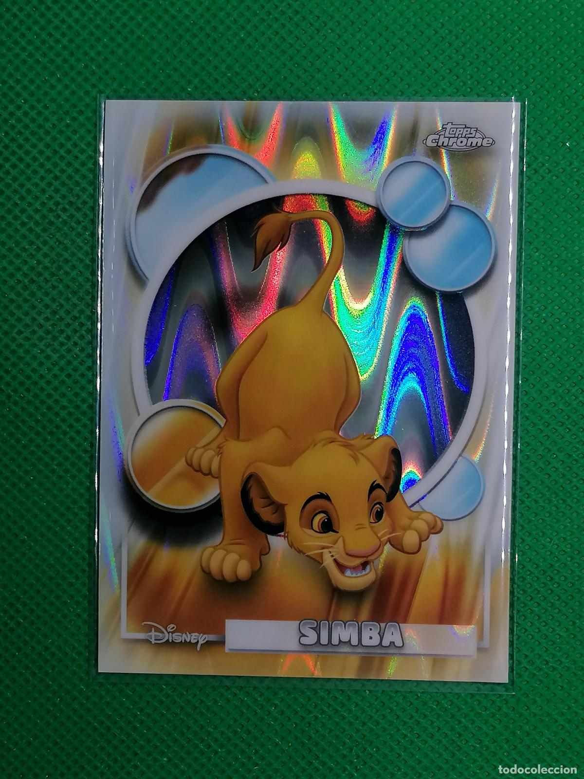 Trading cards: 162 SIMBA RAYWAVE ⚽ TOPPS CHROME DISNEY 2026 ⚽