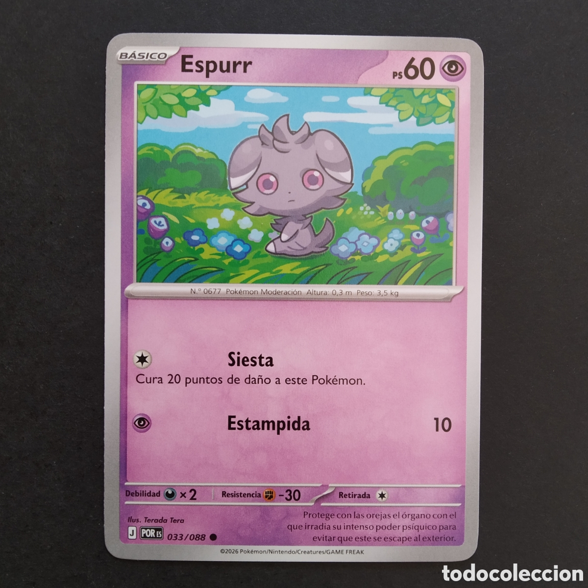 Trading cards: CARTA TCG - N&ordm; 033 - SPURR - EQUILIBRIO PERFECTO - POK&Eacute;MON - EN ESPA&Ntilde;OL