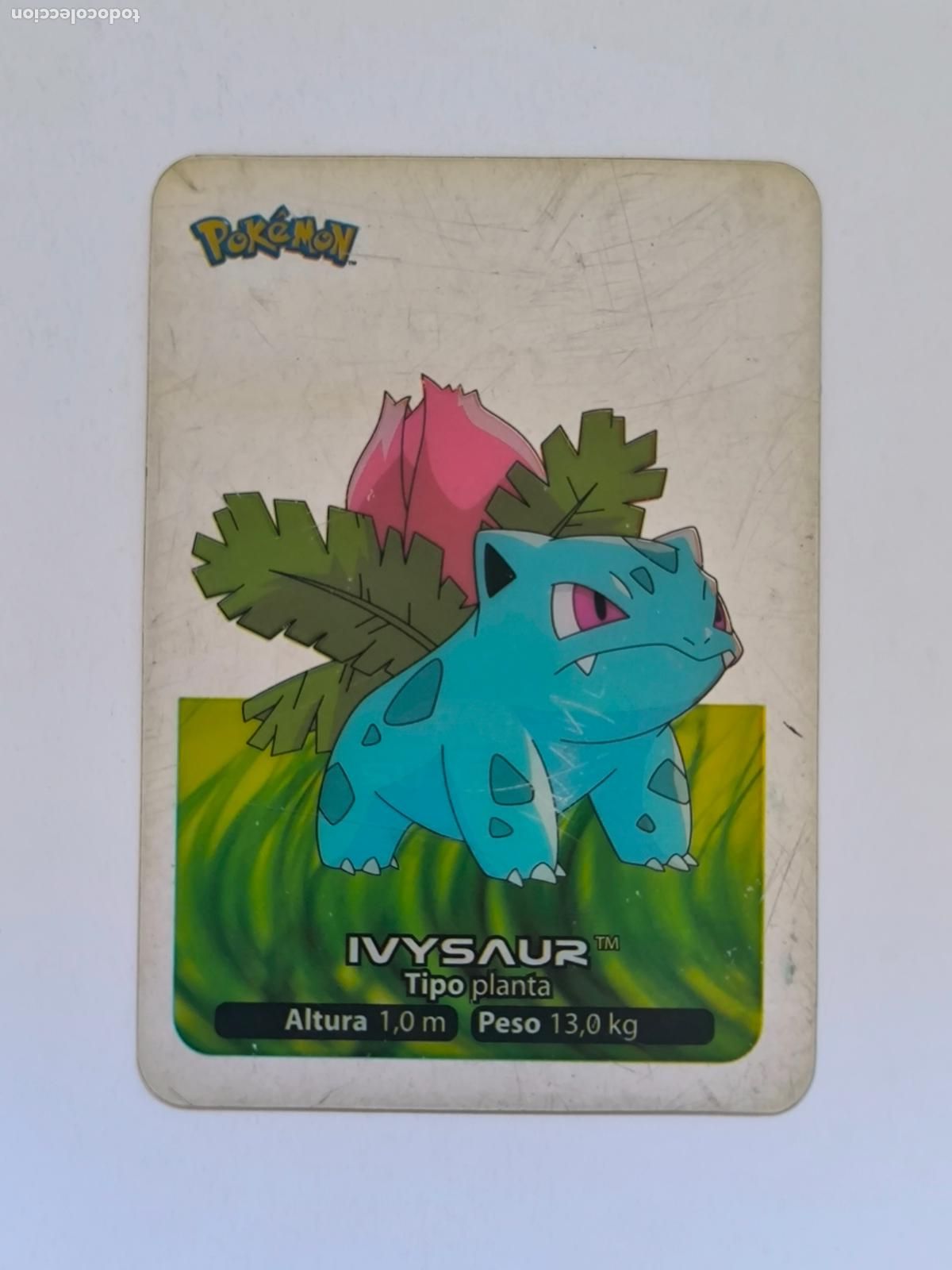 Trading cards: POKEMON LAMINCARDS - N&ordm; 002 / 2 IVYSAUR - CARD / CARTA - EDIBAS 2005 - ESPA&Ntilde;OL (Z7A1)