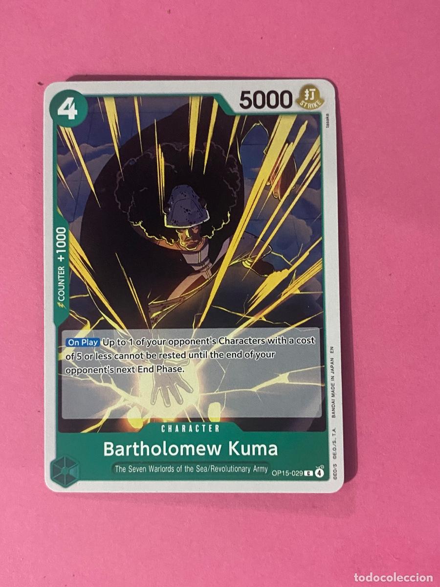 Trading cards: Carta Nezumi OP15-029 Bartholomew Kuma
