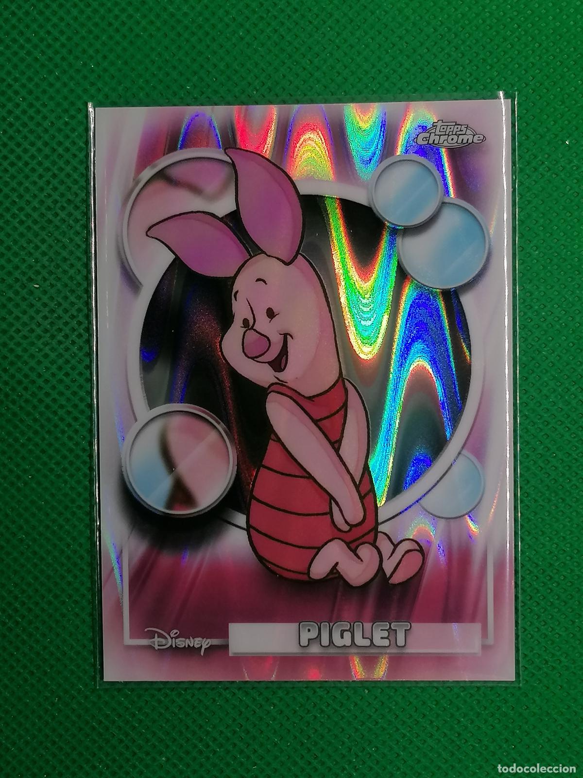 Trading cards: 103 PIGLET RAYWAVE ⚽ TOPPS CHROME DISNEY 2026 ⚽