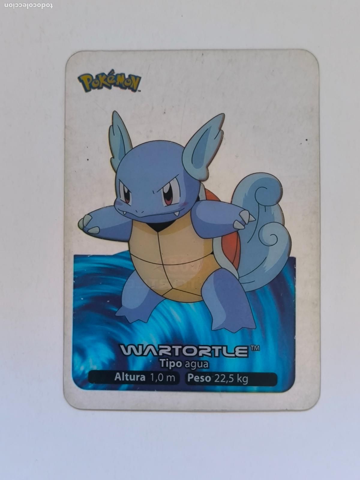 Trading cards: POKEMON LAMINCARDS - N&ordm; 008 / 8 WARTORTLE - CARD / CARTA - EDIBAS 2005 - ESPA&Ntilde;OL (Z7A1)