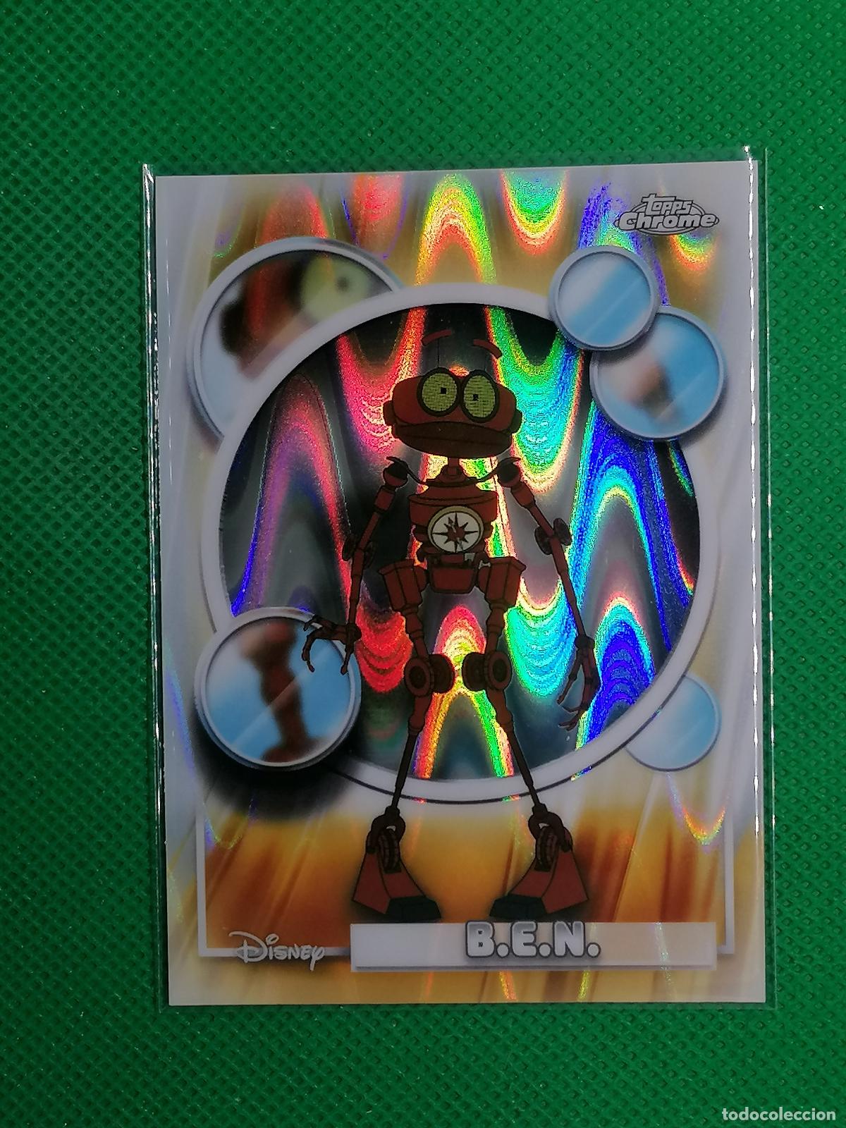 Trading cards: 64 BEN RAYWAVE ⚽ TOPPS CHROME DISNEY 2026 ⚽