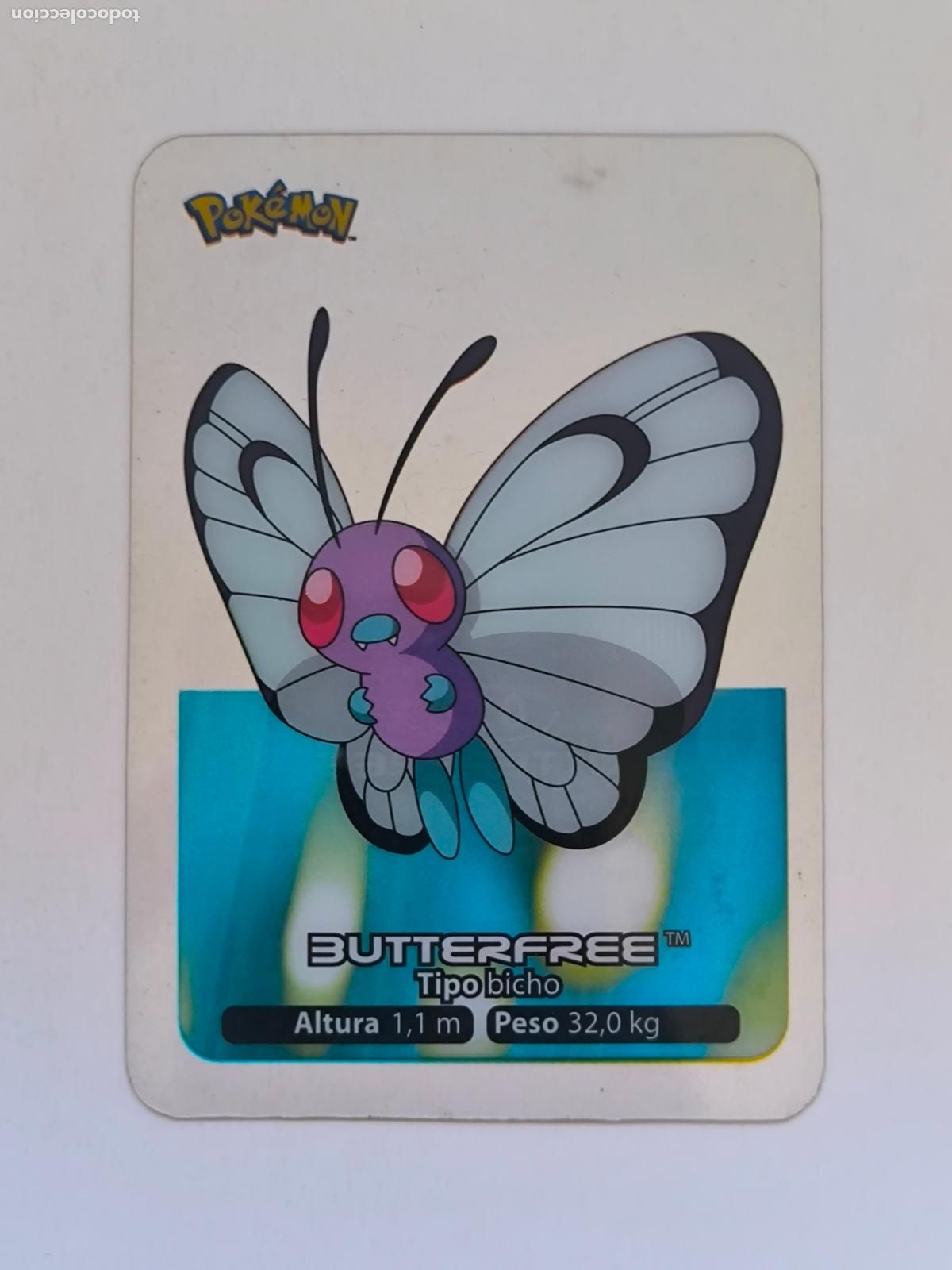 Trading cards: POKEMON LAMINCARDS - N&ordm; 012 / 12 BUTTERFREE - CARD / CARTA - EDIBAS 2005 - ESPA&Ntilde;OL (Z7A1)