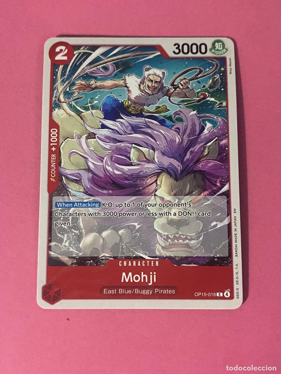 Trading cards: Carta Nezumi OP15-018 Mohji