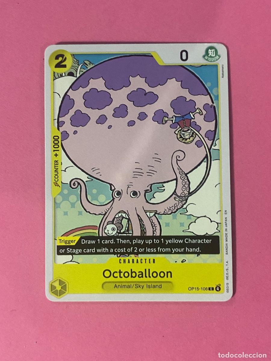 Trading Cards: Carta Nezumi OP15-106 Octoballoon