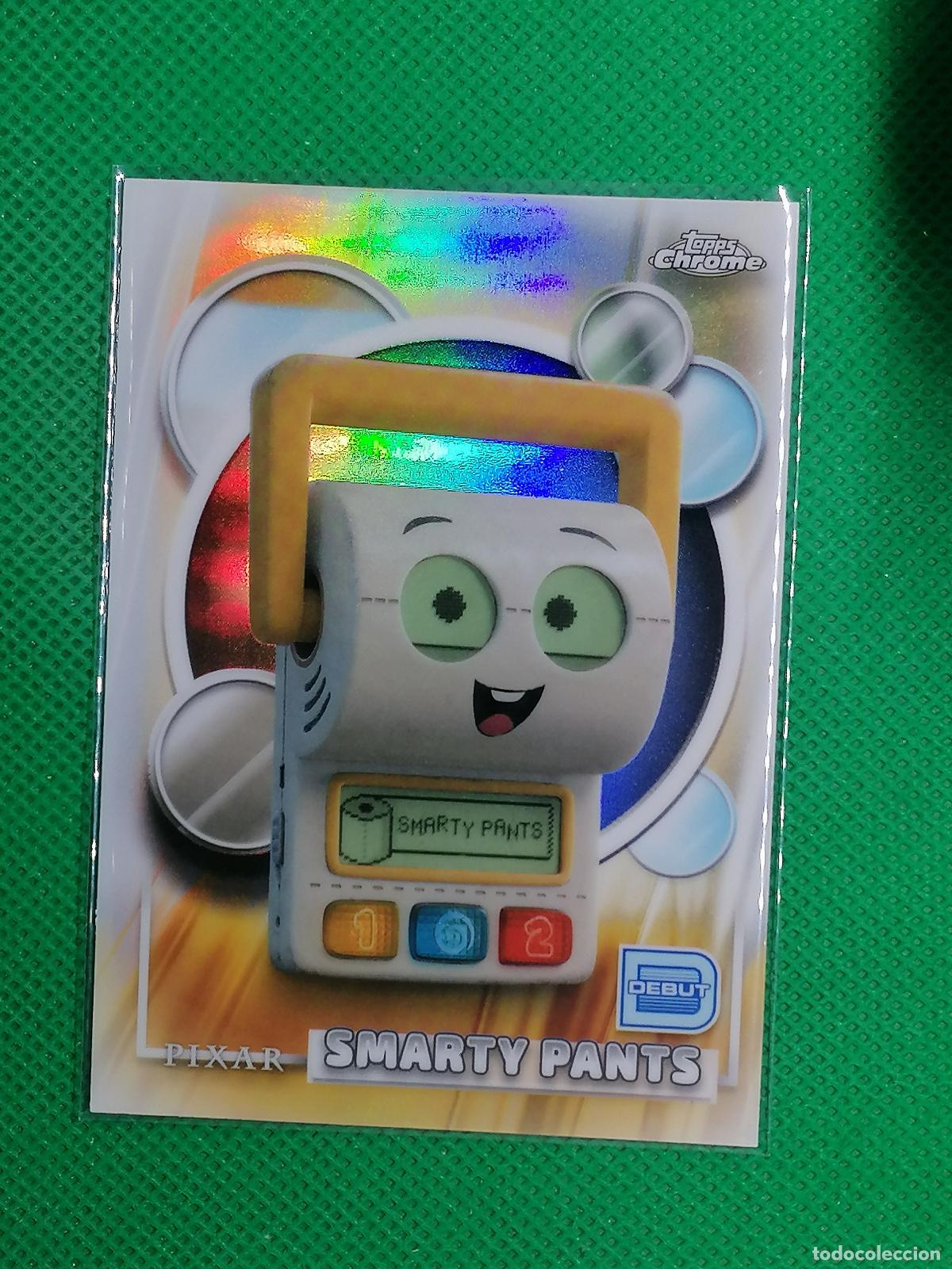 Trading Cards: 198 SMARTY PANTS DEBUT REFRACTOR ⚽ TOPPS CHROME DISNEY 2026 ⚽