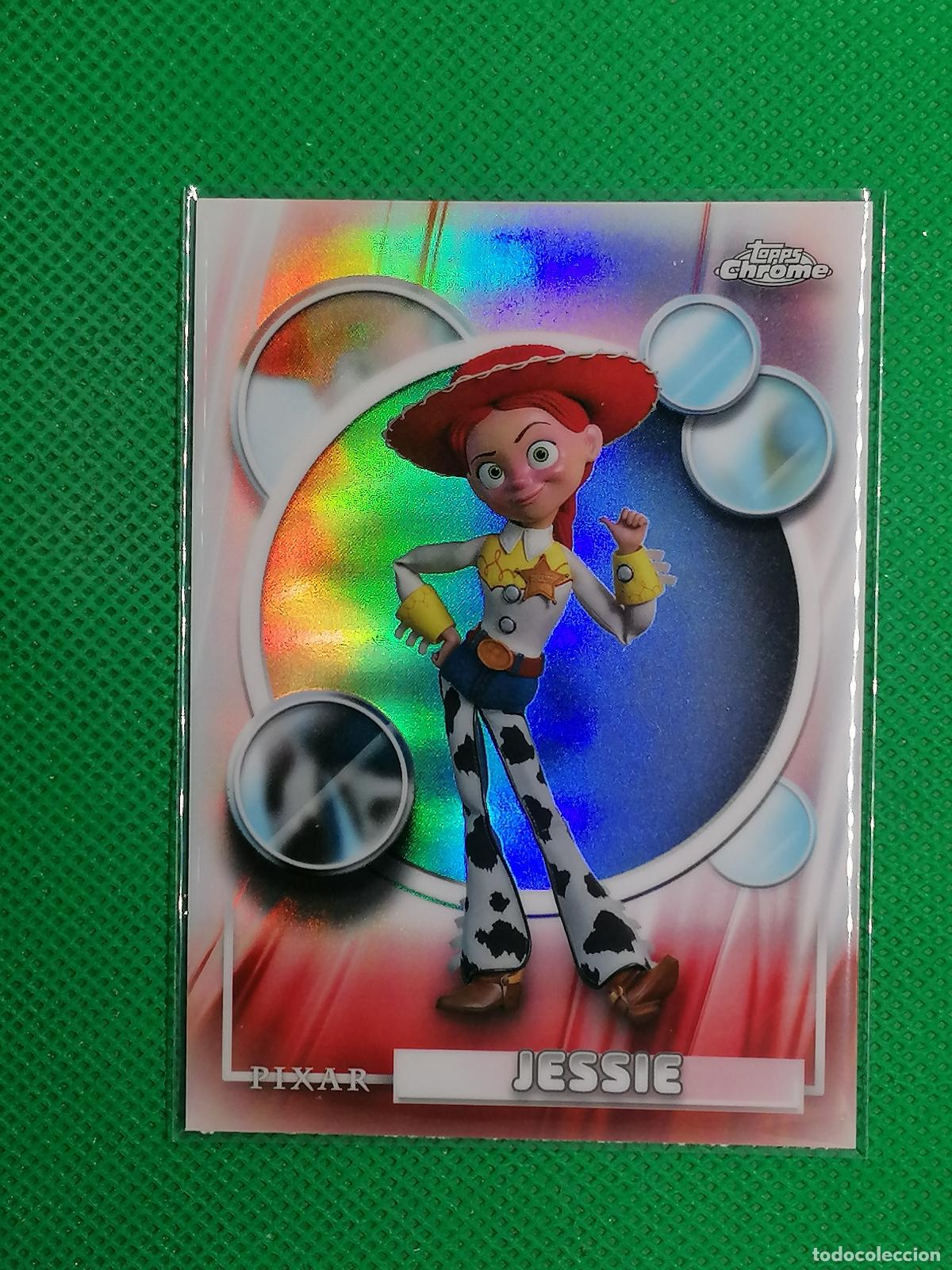 Trading Cards: 195 JESSIE REFRACTOR ⚽ TOPPS CHROME DISNEY 2026 ⚽