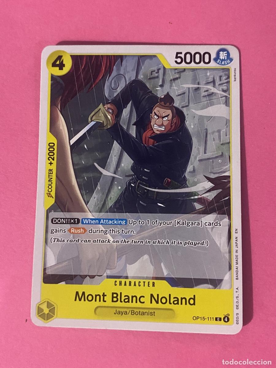 Trading Cards: Carta Nezumi OP15-111 Mont Blanc Noland