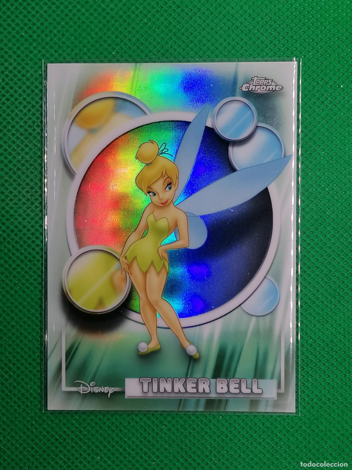 Trading Cards: 166 TINKER BELL CAMPANILLA REFRACTOR ⚽ TOPPS CHROME DISNEY 2026 ⚽
