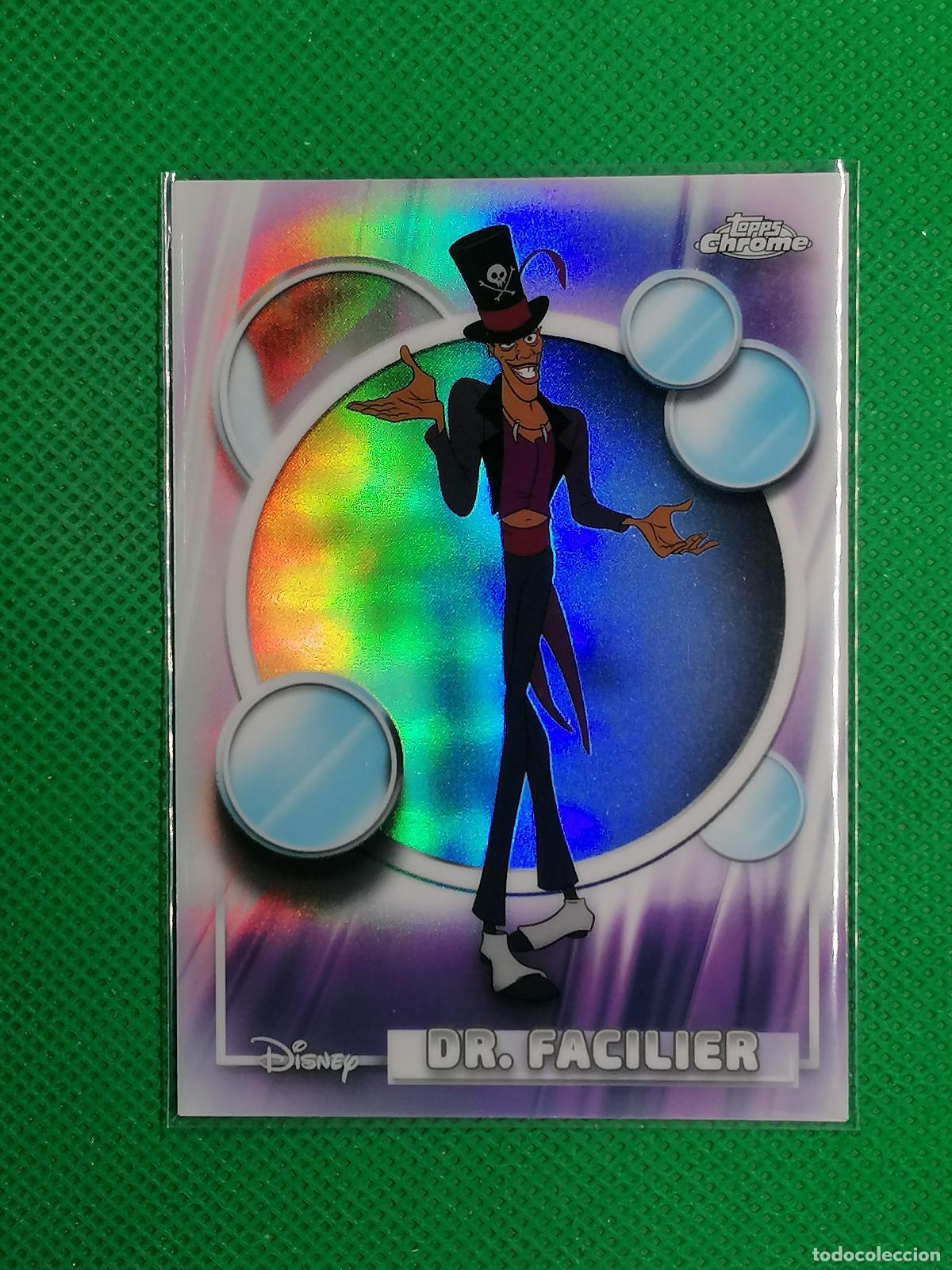 Cartas Colecion&aacute;veis: 139 DR FACILIER REFRACTOR ⚽ TOPPS CHROME DISNEY 2026 ⚽