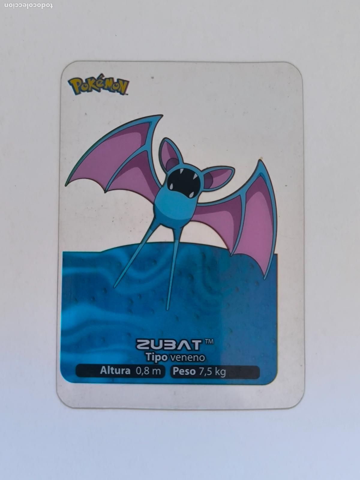 Cartas Colecion&aacute;veis: POKEMON LAMINCARDS - N&ordm; 041 / 41 ZUBAT - CARD / CARTA - EDIBAS 2005 - ESPA&Ntilde;OL (Z7A1)