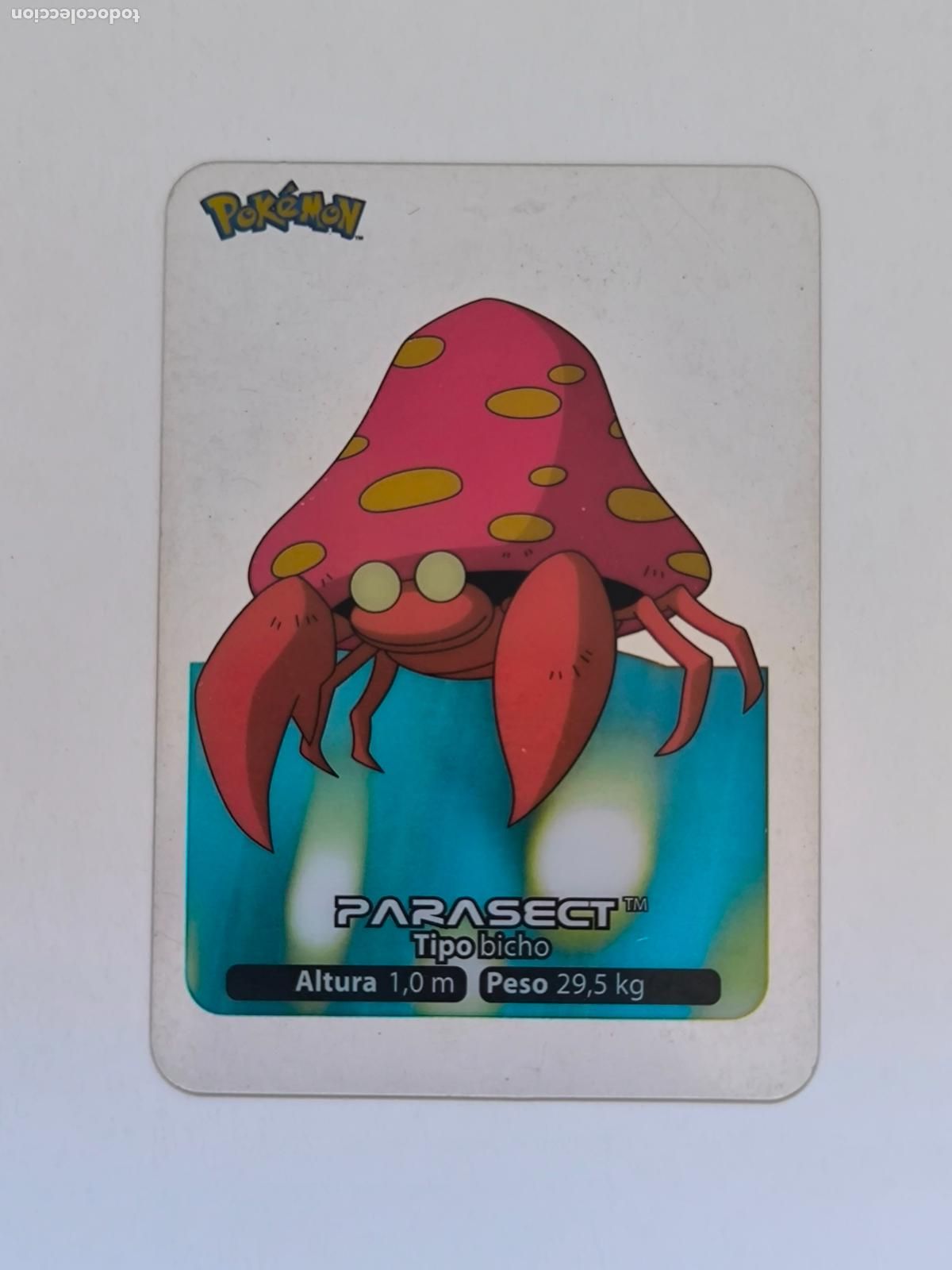 Figurine Collezionabili: POKEMON LAMINCARDS - N&ordm; 047 / 47 PARASECT - CARD / CARTA - EDIBAS 2005 - ESPA&Ntilde;OL (Z7A1)
