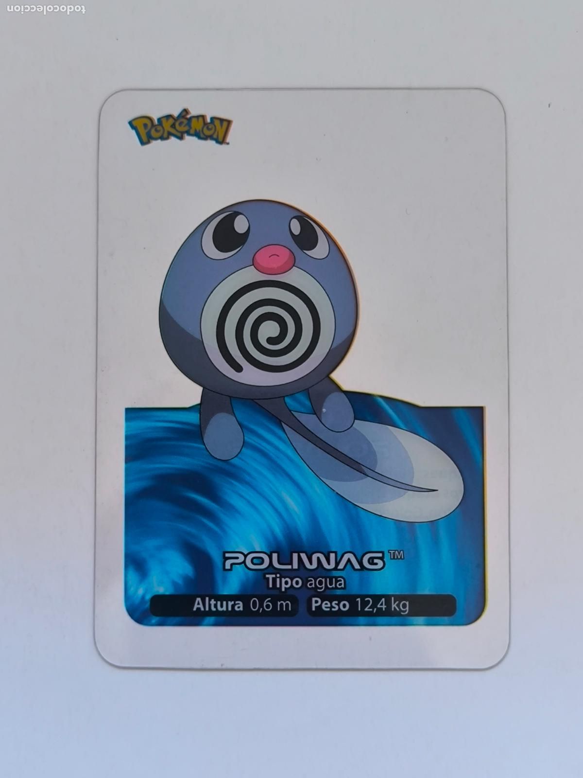 Trading Cards: POKEMON LAMINCARDS - N&ordm; 060 / 60 POLIWAG - CARD / CARTA - EDIBAS 2005 - ESPA&Ntilde;OL (Z7A1)
