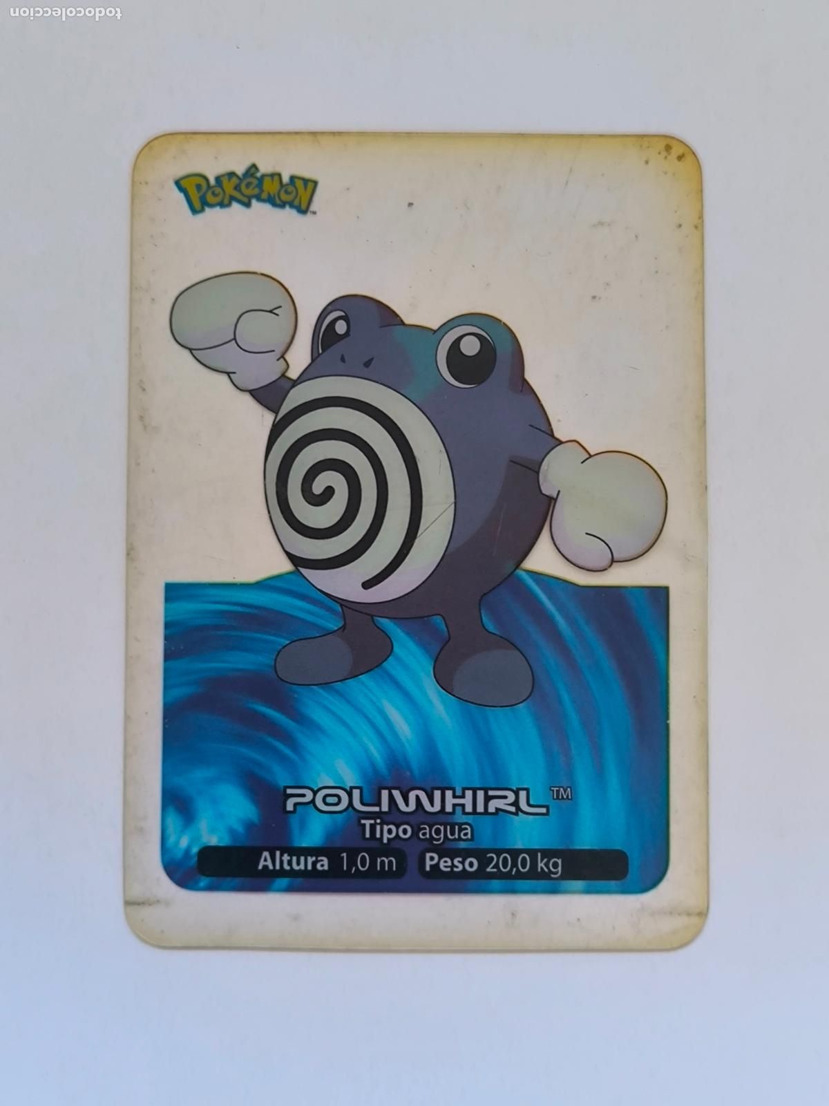 Figurine Collezionabili: POKEMON LAMINCARDS - N&ordm; 061 / 61 POLIWHIRL - CARD / CARTA - EDIBAS 2005 - ESPA&Ntilde;OL (Z7A1)