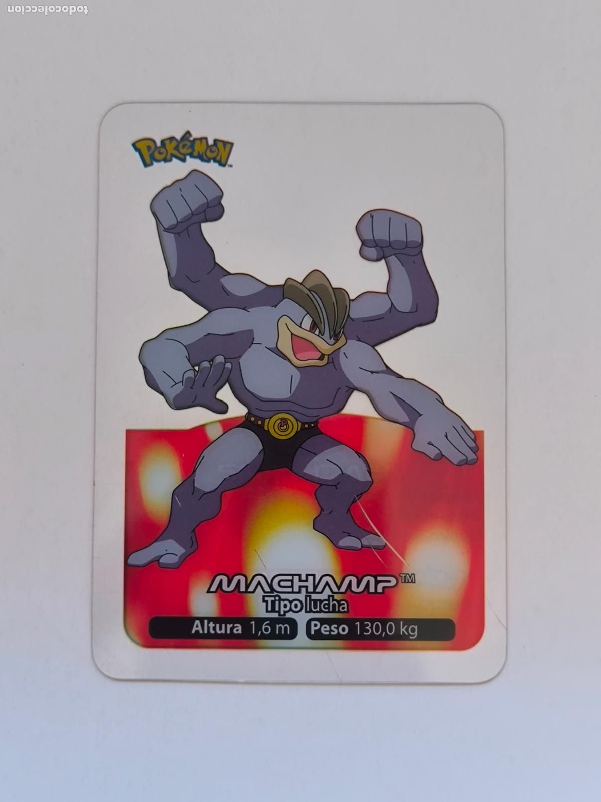 Cartes &agrave; &Eacute;changer: POKEMON LAMINCARDS - N&ordm; 068 / 68 MACHAMP - CARD / CARTA - EDIBAS 2005 - ESPA&Ntilde;OL (Z7A1)