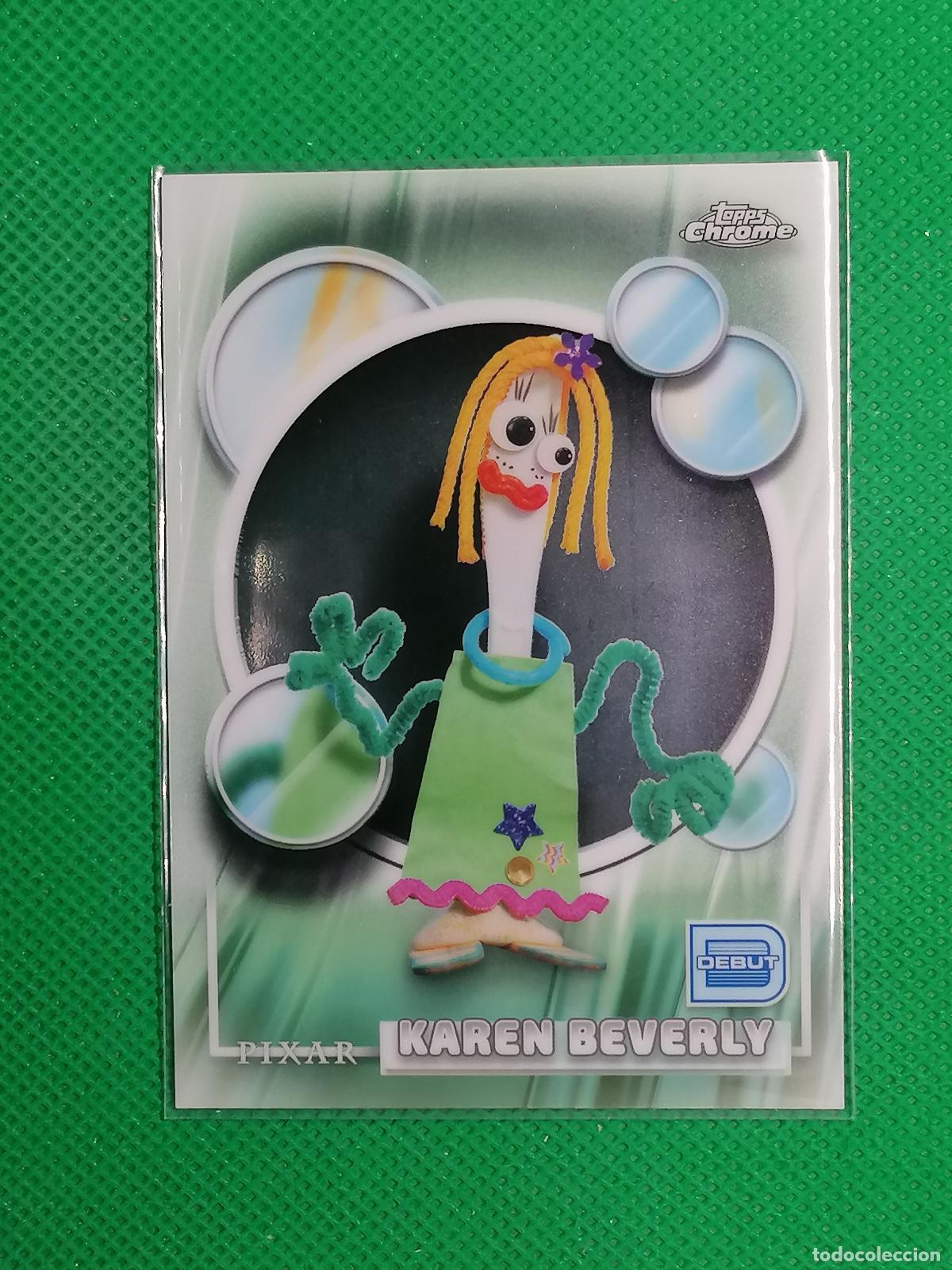 Figurine Collezionabili: 193 KAREN BEVERLY DEBUT ⚽ TOPPS CHROME DISNEY 2026 ⚽