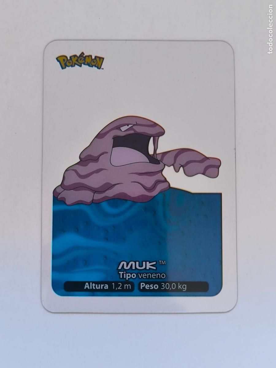Cartes &agrave; &Eacute;changer: POKEMON LAMINCARDS - N&ordm; 089 / 89 MUK - CARD / CARTA - EDIBAS 2005 - ESPA&Ntilde;OL (Z7A1)