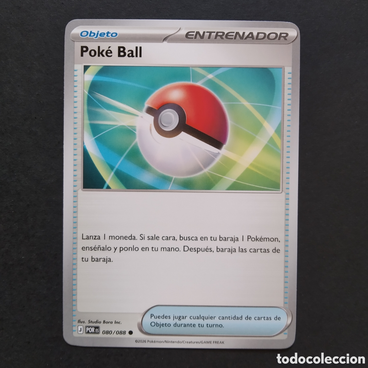 Trading cards: CARTA TCG - N&ordm; 080 - POK&Eacute; BALL - EQUILIBRIO PERFECTO - POK&Eacute;MON - EN ESPA&Ntilde;OL