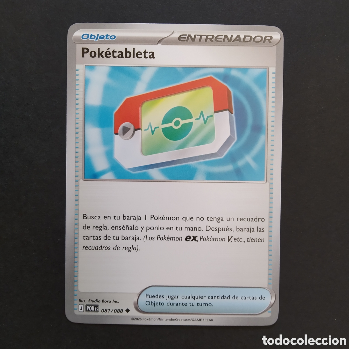 Trading cards: CARTA TCG - N&ordm; 081 - POK&Eacute;TABLETA - EQUILIBRIO PERFECTO - POK&Eacute;MON - EN ESPA&Ntilde;OL