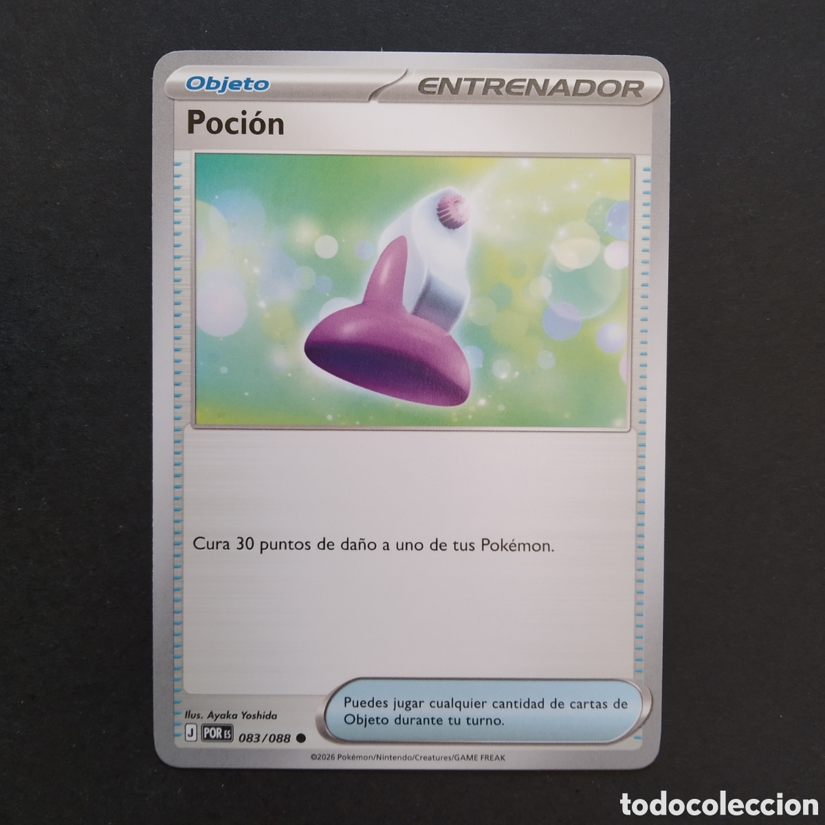 Trading cards: CARTA TCG - N&ordm; 083 - POCI&Oacute;N - EQUILIBRIO PERFECTO - POK&Eacute;MON - EN ESPA&Ntilde;OL