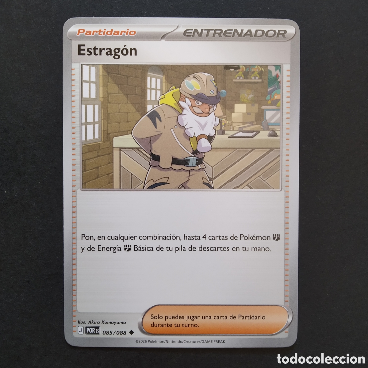 Trading cards: CARTA TCG - N&ordm; 085 - ESTRAG&Oacute;N - EQUILIBRIO PERFECTO - POK&Eacute;MON - EN ESPA&Ntilde;OL