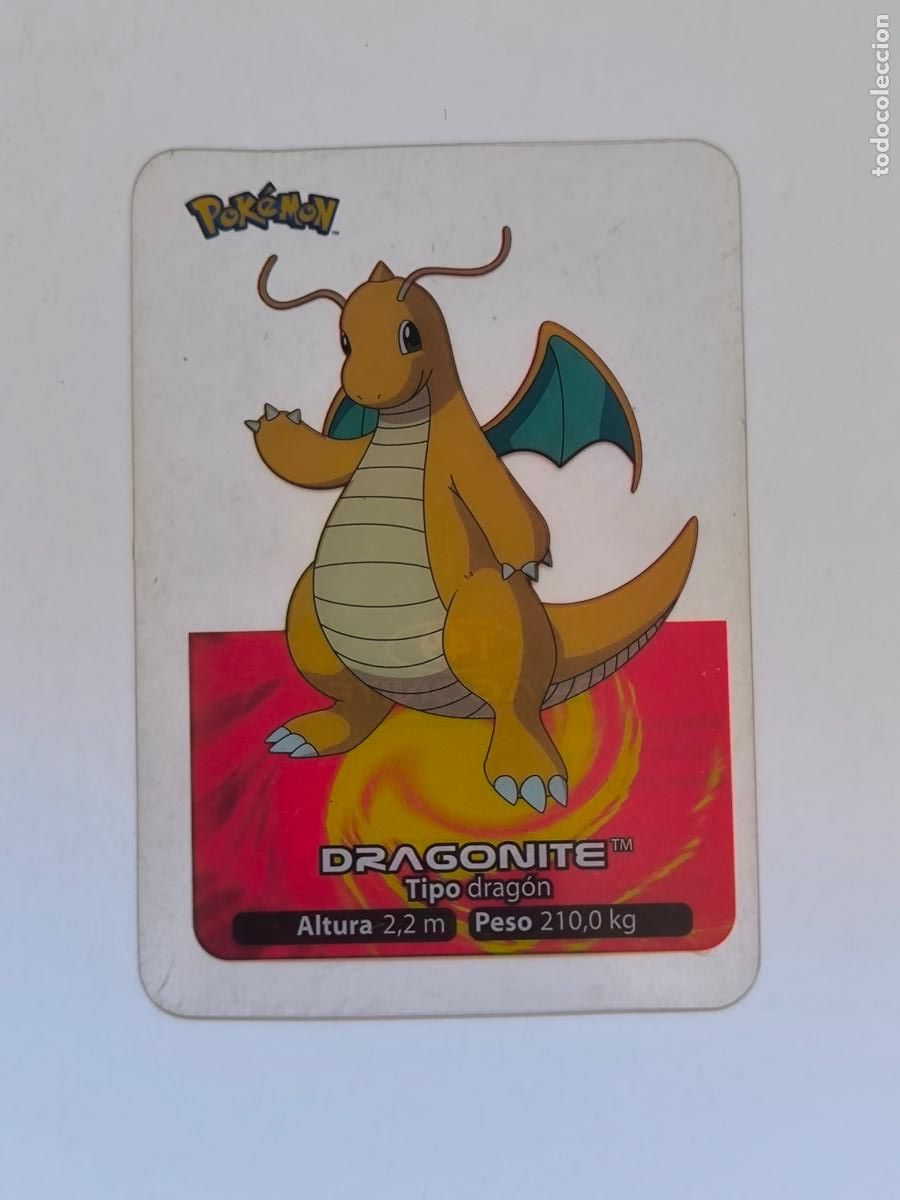 Trading cards: POKEMON LAMINCARDS - N&ordm; 149 DRAGONITE - CARD / CARTA - EDIBAS 2005 - ESPA&Ntilde;OL (Z7A1)