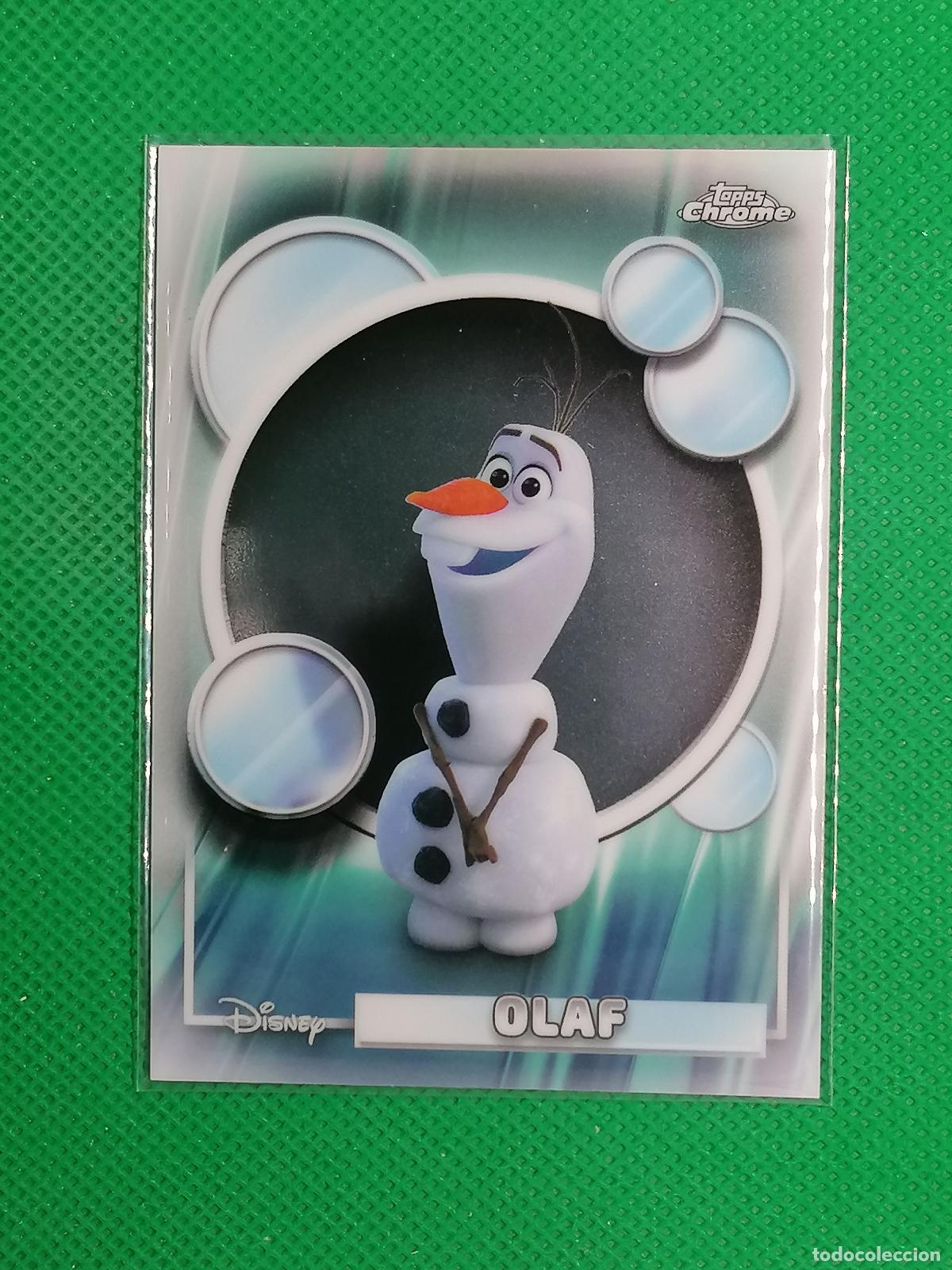 Trading cards: 170 OLAF ⚽ TOPPS CHROME DISNEY 2026 ⚽