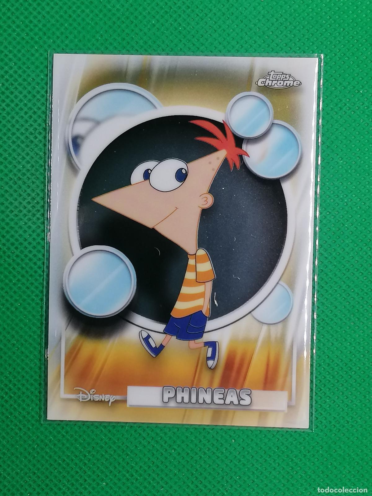Trading cards: 115 PHINEAS ⚽ TOPPS CHROME DISNEY 2026 ⚽
