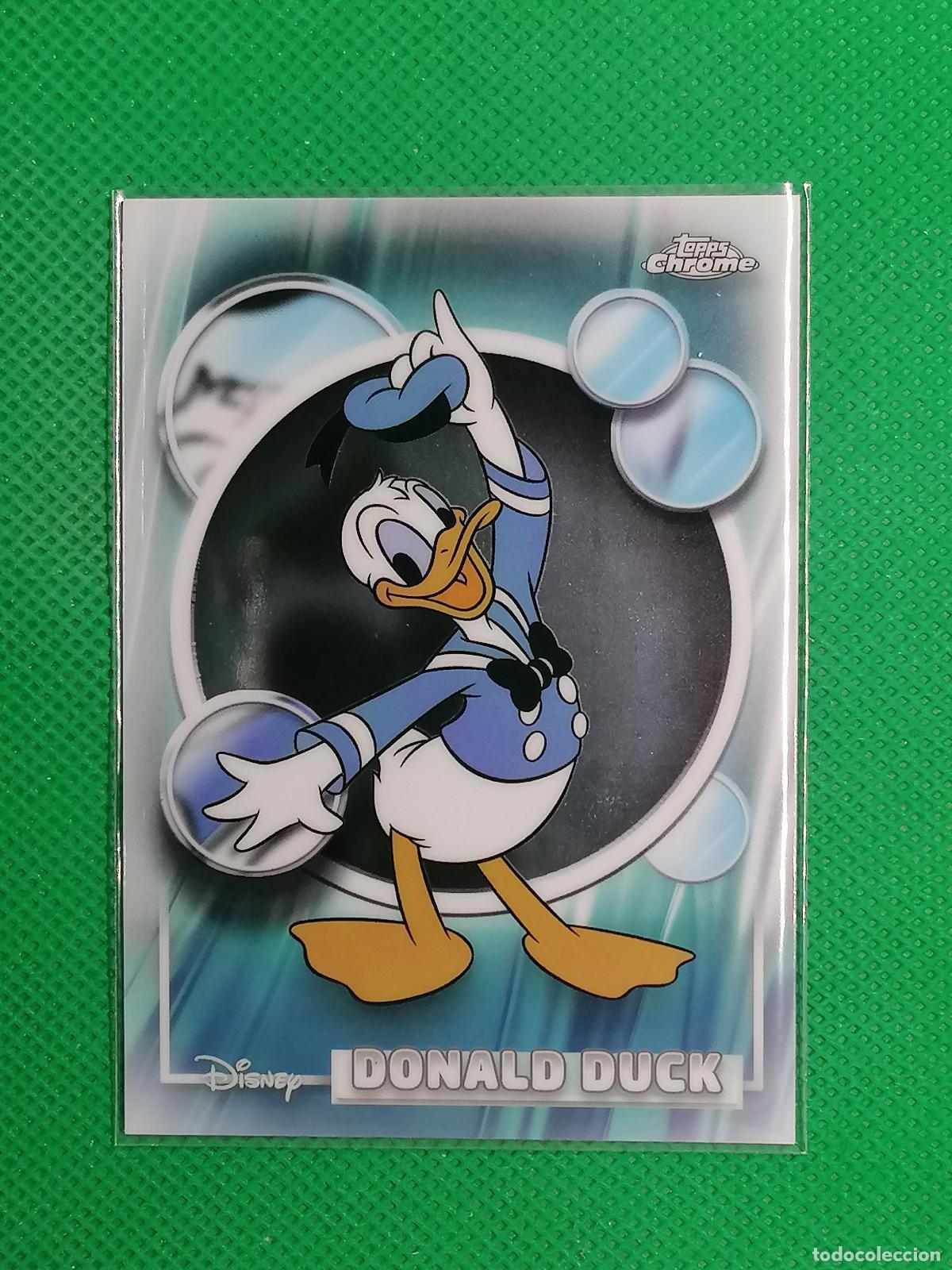 Trading cards: 99 DONALD DUCK ⚽ TOPPS CHROME DISNEY 2026 ⚽