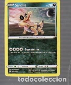 Trading cards: CROMOS DE POK&Eacute;MON BASICO SANDI LE - PS 70 - N&ordm; 551 DEL A&Ntilde;O 2020