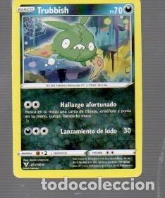 Trading cards: CROMOS DE POK&Eacute;MON BASICO TRUBBISH - PS 70 - N&ordm; 568 DEL A&Ntilde;O 2020