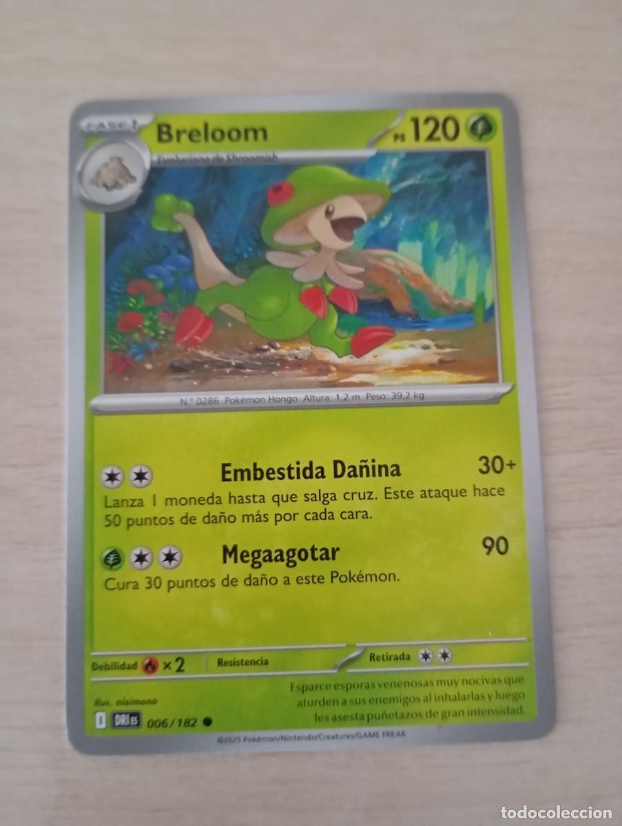 Trading cards: Carta Pok&eacute;mon Breloom original
