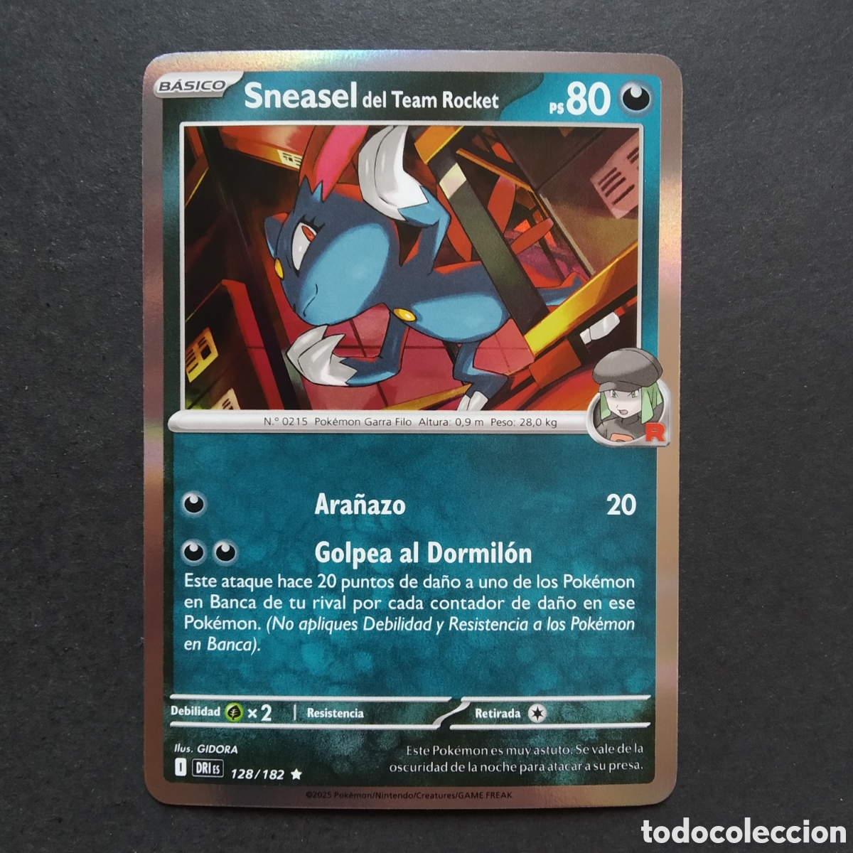 Trading cards: CARTA TCG - N&ordm; 128 - SNEASEL DEL TR (REVERSE HOLO) - RIVALES PREDESTINADOS - POK&Eacute;MON - EN ESPA&Ntilde;OL