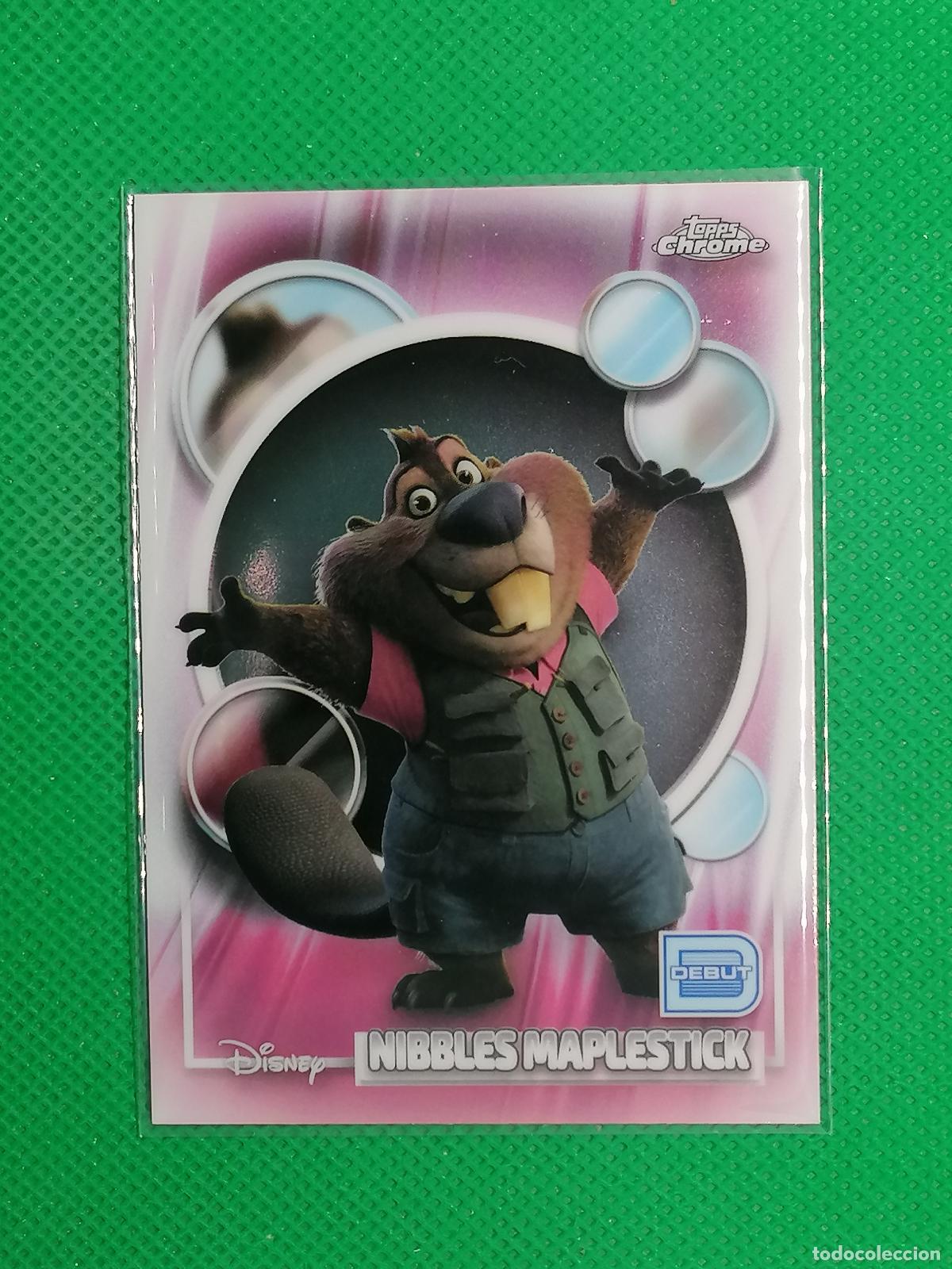 Trading cards: 70 NIBBLES MAPLESTICK DEBUT ⚽ TOPPS CHROME DISNEY 2026 ⚽