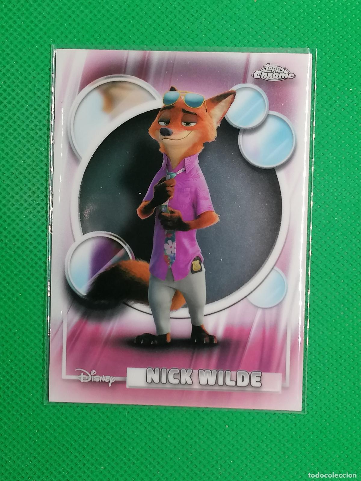 Trading cards: 67 NICK WILDE ⚽ TOPPS CHROME DISNEY 2026 ⚽
